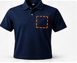 Apparel logo placement