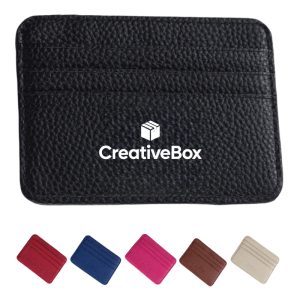 Leather RFID Cardholder Slim Wallet for Men - Secure