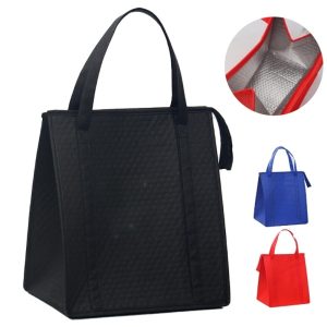 Insulated Thermal Shopping Tote Quilted Grocery Carrier Bag