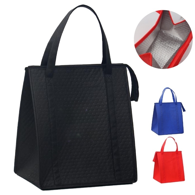 Insulated Thermal Shopping Tote Quilted Grocery Carrier Bag