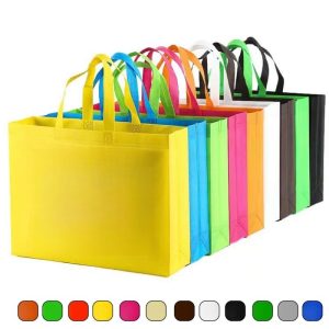 Reusable Non-Woven Shopping Tote - Eco-Friendly Market Bag