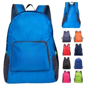 Foldable Lightweight Backpack for Travel and Promotions