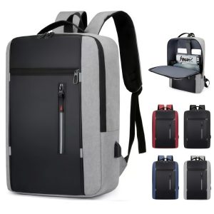 Business Laptop Backpack USB Charging Water Resistant