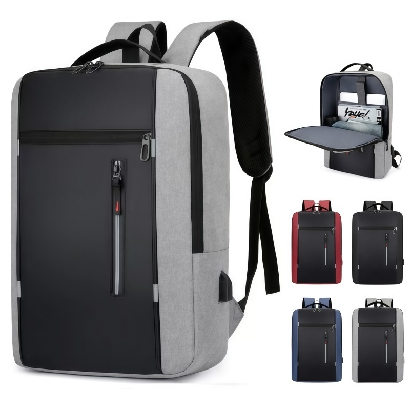 Business Laptop Backpack USB Charging Water Resistant