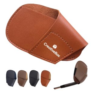 PU Leather Golf Club Headcover for Putter & Wedge