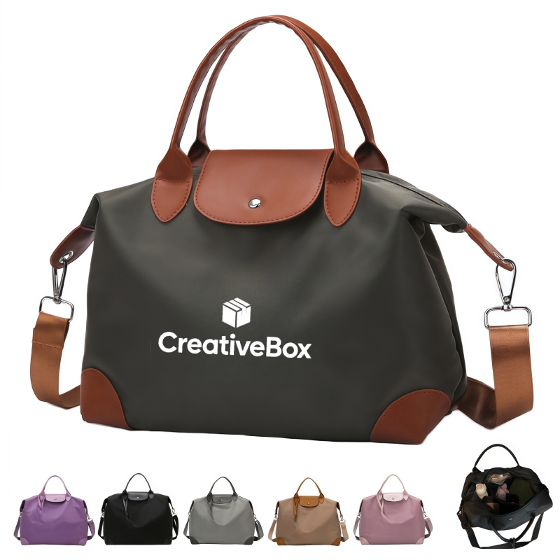 Stylish Travel Duffel Bag with Shoe Compartment for Gym