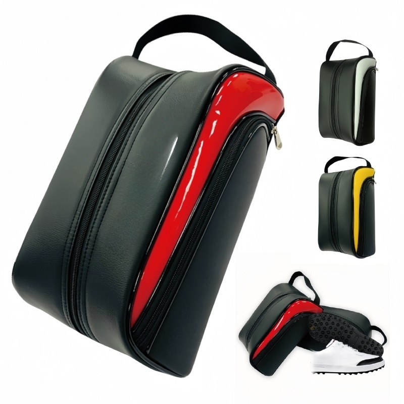 Waterproof Travel Golf Shoe Bag with Zipper for Men's Sports