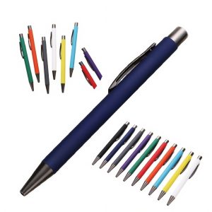 Vibrant Ballpoint Pen with Soft Grip for Smooth Writing