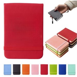 Custom A7 Leather Pocket Notebook Mini Journal for Travel