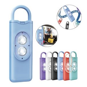 Personal Safe Alarm Keychain with LED Light