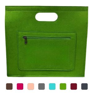 Large Capacity Felt Document Bag - Business & Computer Tote