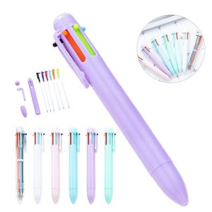 Multi-Color Retractable Click Pen - Smooth Writing