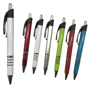 Colorful Retractable Ballpoint Pen with Smooth Ink