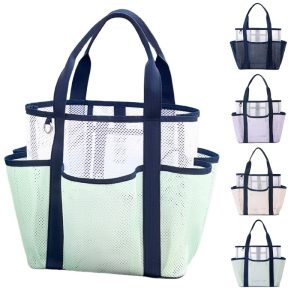 Portable Handheld Mesh Bag for Beach and Outdoor