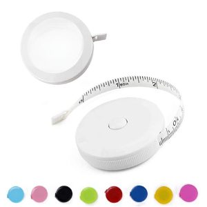 Retractable Body Measuring Tape Soft Portable Push Button