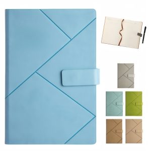 Custom A5 Lined Notebook with Magnetic Closure