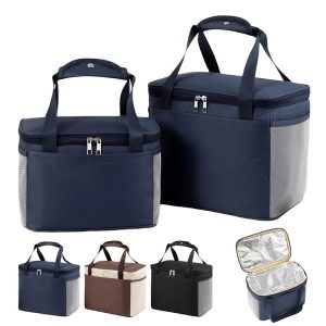 Insulated Lunch Cooler Bag With Triple Layer Thermal Design
