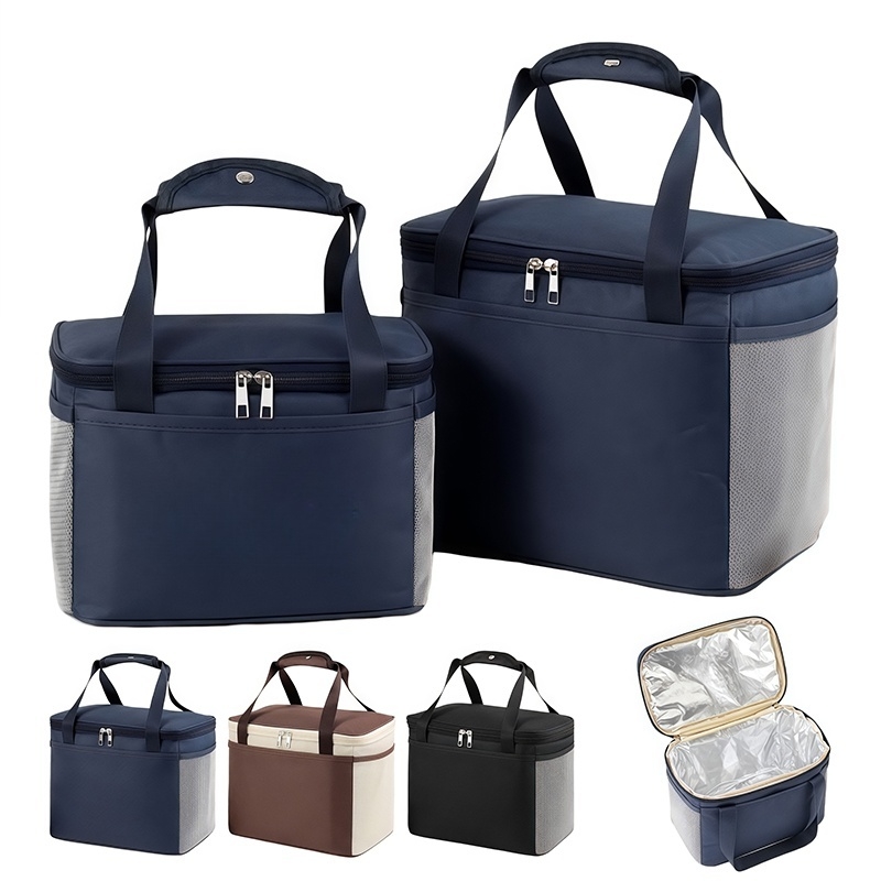 Insulated Lunch Cooler Bag With Triple Layer Thermal Design