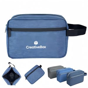Travel Toiletry Bag Dopp Kit Organizer with Wide Opening