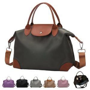 Stylish Travel Duffel Bag with Shoe Compartment for Gym