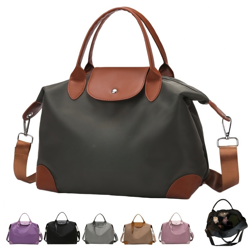 Stylish Travel Duffel Bag with Shoe Compartment for Gym