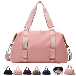 Large Water Resistant Gym Duffle Weekender Travel Bag