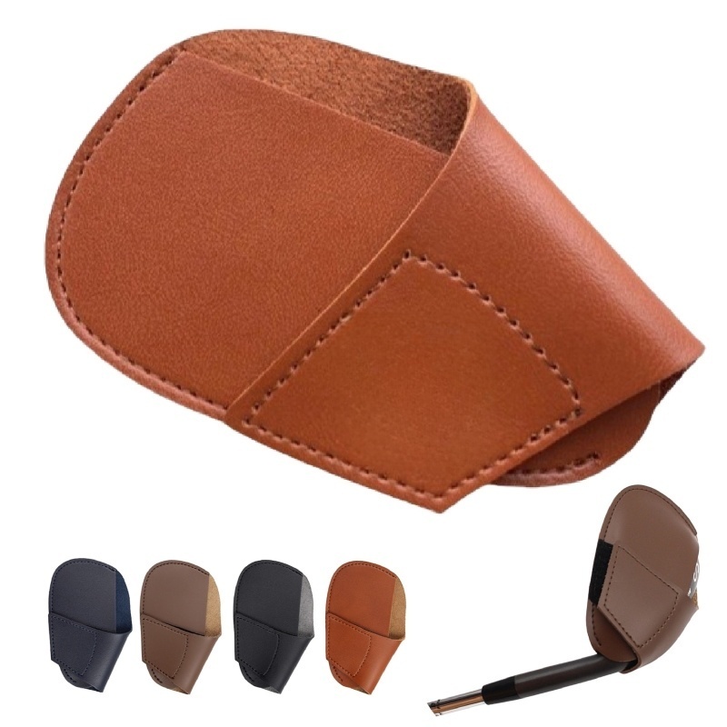 PU Leather Golf Club Headcover for Putter & Wedge