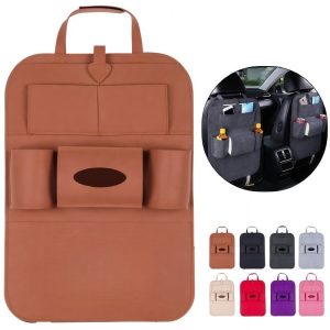 Car Seat Back Organizer with Multiple Pockets