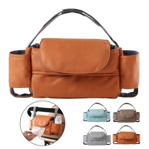 Universal Stroller Organizer Diaper Bag with Bottle Holder