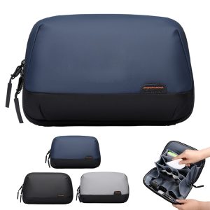 Waterproof Electronics Organizer Bag for Travel and Office
