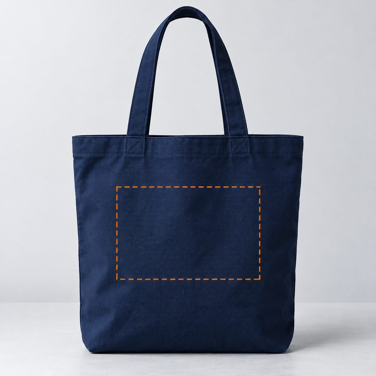 Bag logo placement
